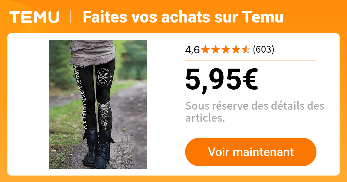 style viking gothique imprimé leggings taille - Temu France