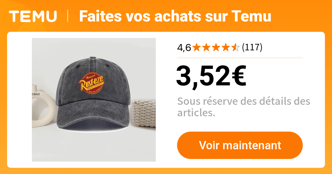 chapeau à imprimé voiture cartoon style lavage - Temu France