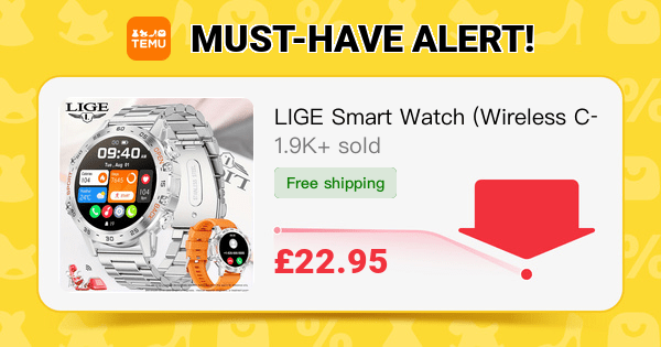 LIGE Smart Watch (Wireless Call) For Women Men