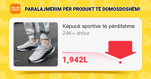 Këpucë sportive Temu