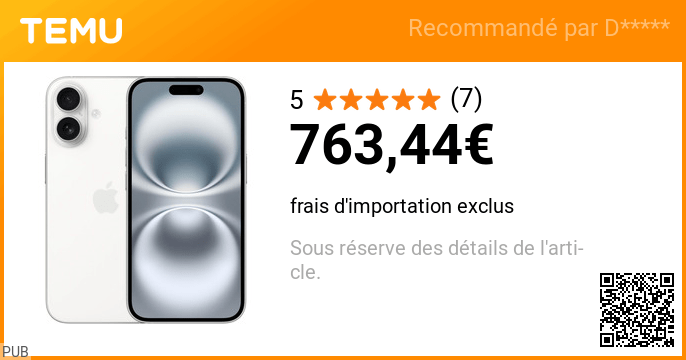 Apple iPhone 15 – smartphone 5G